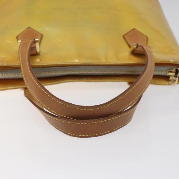 LOUIS VUITTON Monogram Vernis Houston Hand Bag Gris M91053 - Picture 7 of 16